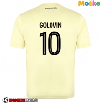 Moške Nogometnih dresov AS Monaco Aleksandr Golovin #10 Tretji 2025-26 Kratki rokavi